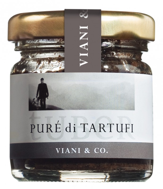 Pure di tartufi, puree of winter truffles - 25 g - Glass