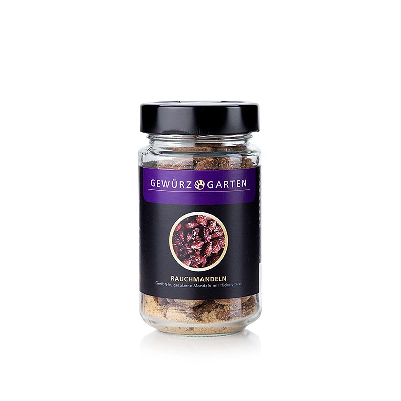 Taman bumbu almond hickory asap, asin - 130 gram - Kaca