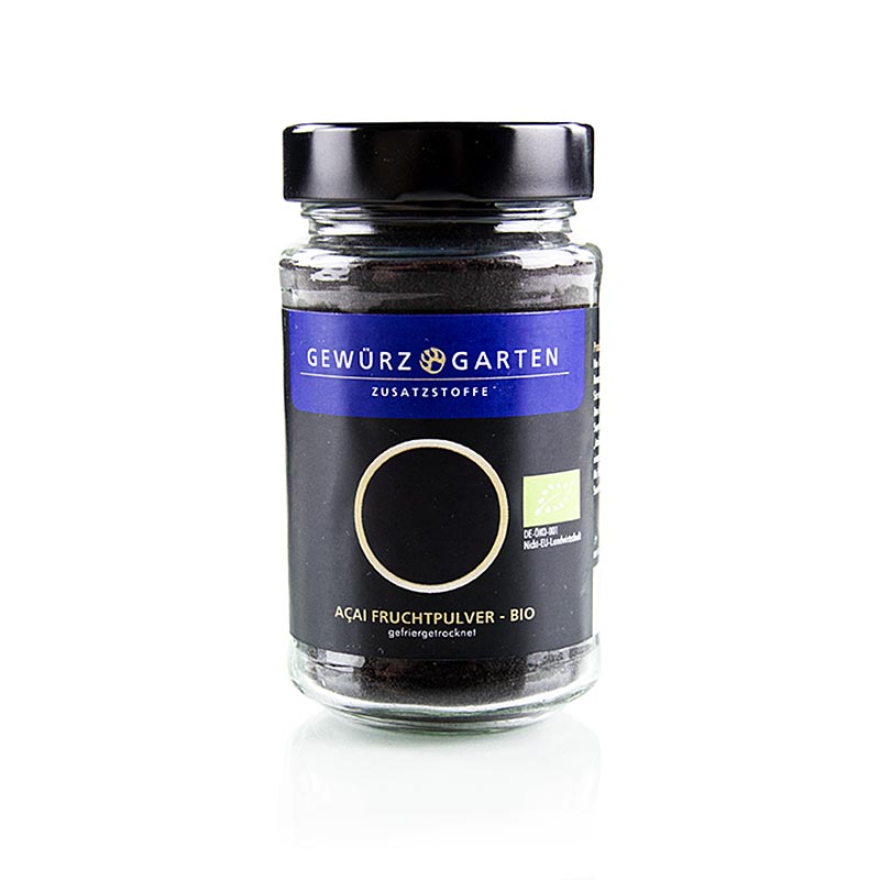 Polvo de fruta de acai de Spice Garden, ORGANICO - 80g - Vaso