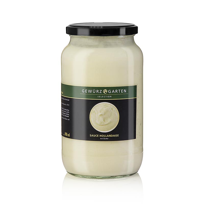 Spice Garden Sauce Hollandaise, med smoer, klar til matlaging - 900 ml - Glass