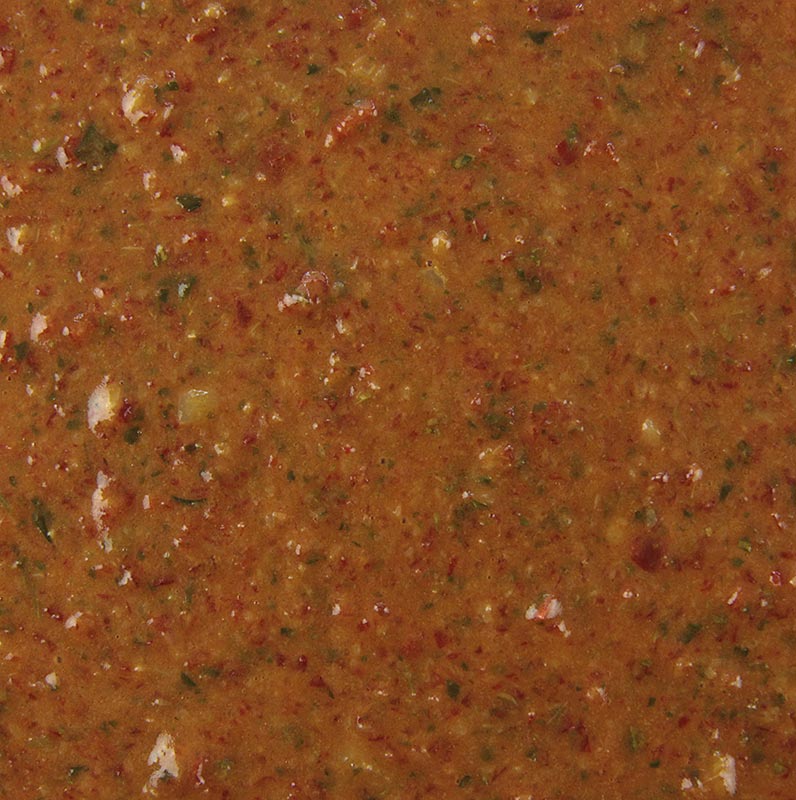 Salsa Mojo Rojo Spice Garden, con pimientos, chile y cilantro - 225ml - Vaso