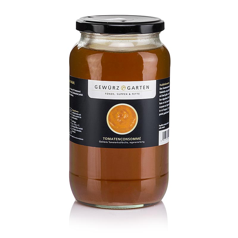 Consome de tomate com especiarias, pronto para cozinhar 1:1 - 1 litro - Vidro Consome de tomate com especiarias, pronto para cozinhar 1:1 - 1 litro - Vidro