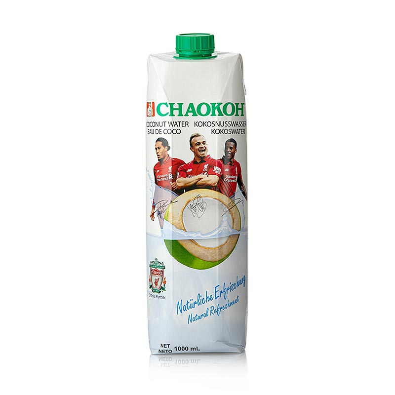 Agua de coco, Chaokoh - 1 litro - Pacote Tetra
