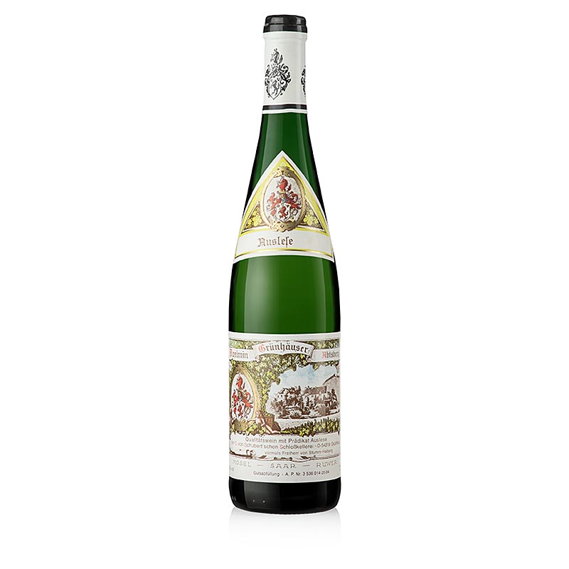 1990 Abtsberg Riesling Auslese No.96, saet, 7,5% vol., Maxim. Grunhauser - 750ml - Flaska 1990 Abtsberg Riesling Auslese No.96, saet, 7,5% vol., Maxim. Grunhauser - 750ml - Flaska