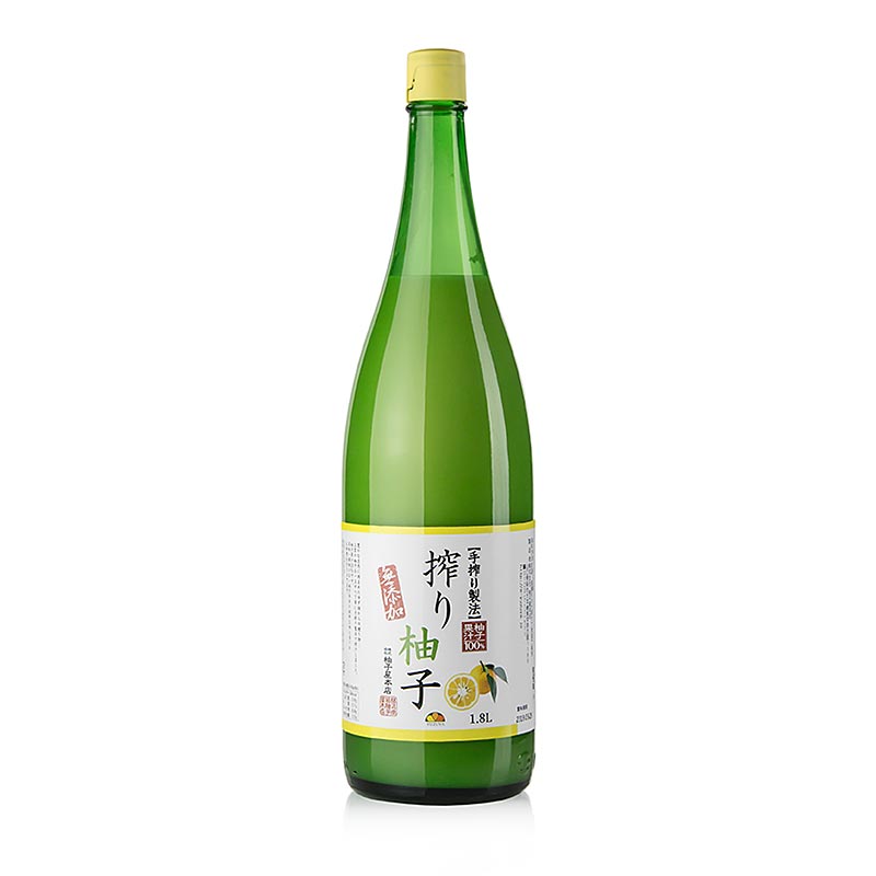 Zumo de yuzu, zumo de frutas 100% citricas - 1.8L - Botella