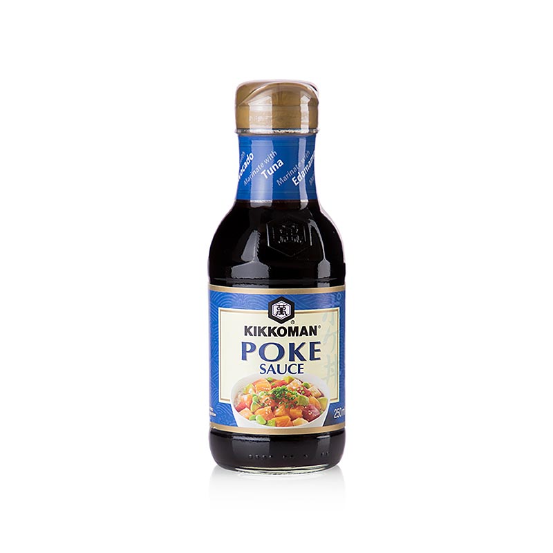 Poke Sauce - salsa de soja a base de Poke Bowls, Kikkoman - 250ml - Botella