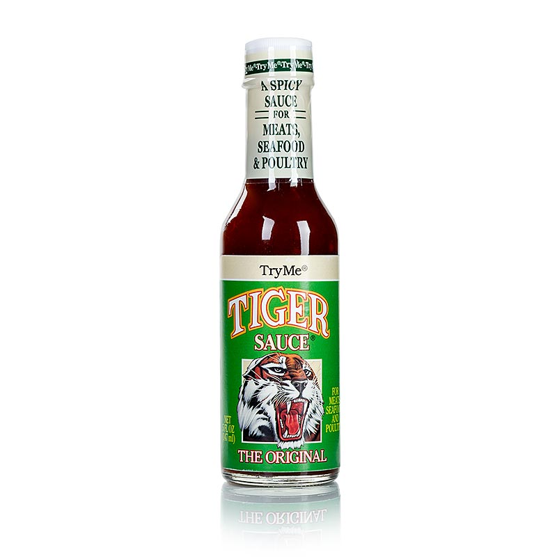 Australian Try Me Tiger, salsa BBQ y condimentos, The Original - 147ml - Botella