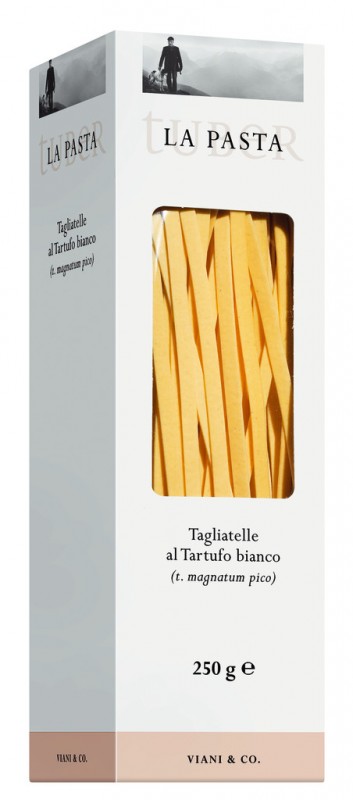 Tagliatelle al tartufo bianco, egg noodle with white truffle Magnatum Pico - 250 g - pack