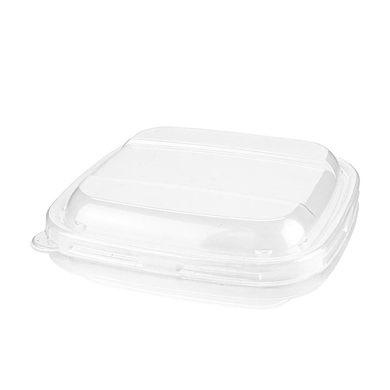 Tapa desechable Naturesse Take Away PP para ponchera 54868 / 54891, PLA, transparente - 360 piezas - Cartulina