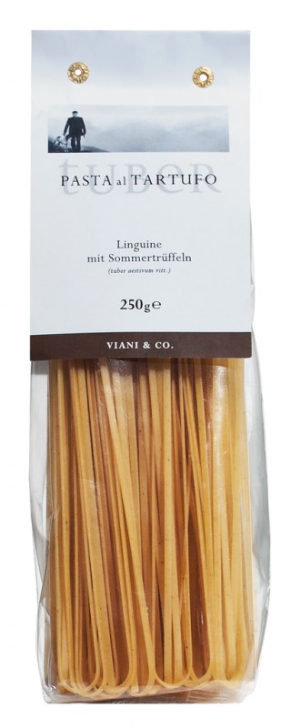 Linguine al Tartufo, egg ribbon pasta with truffle - 250 g - bag