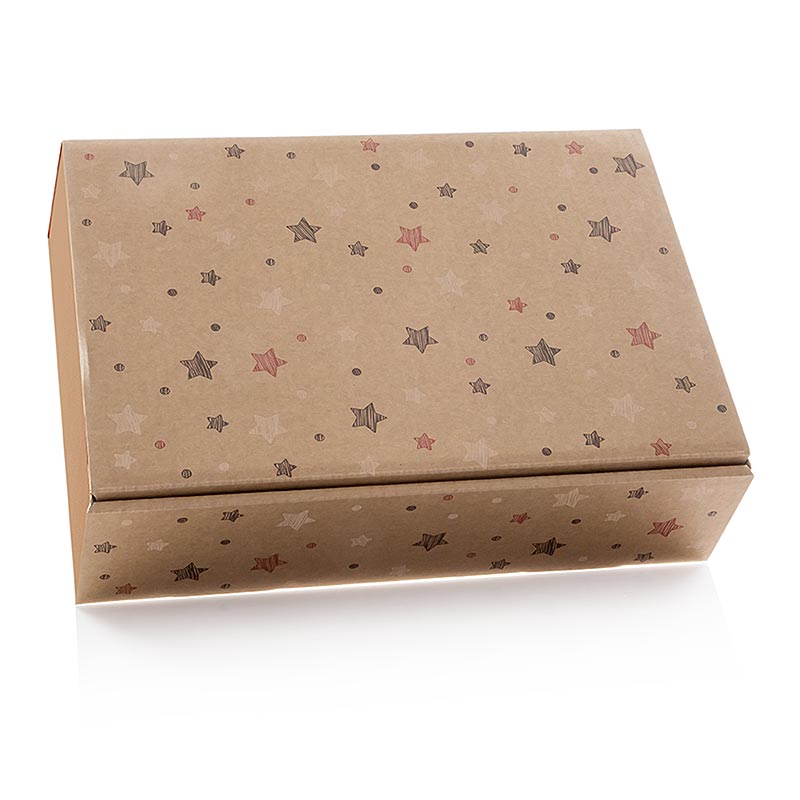 Caja regalo vino Natura Stars, caja regalo de 3, 360mm - 1 pieza - Perder
