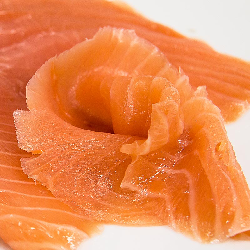 Salmon asap Scotland, dihiris - 500g - vakum