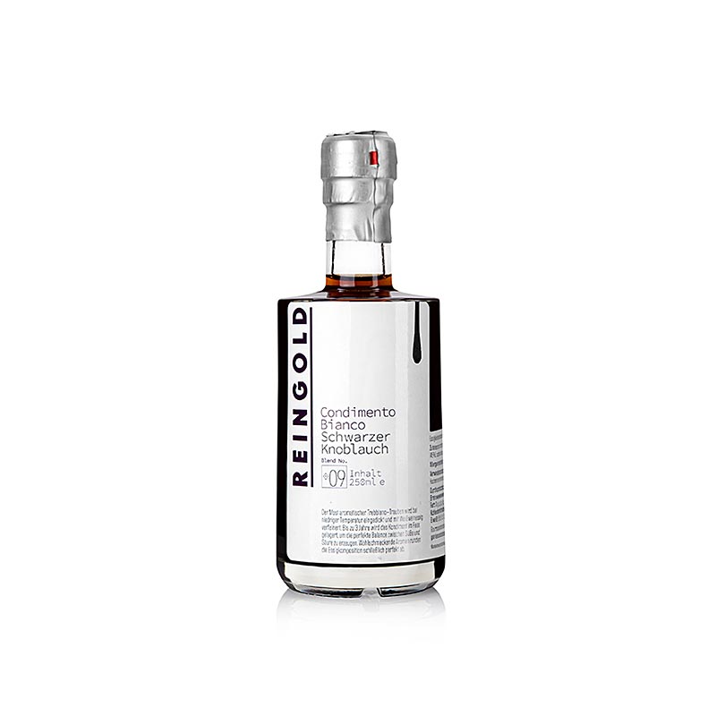 Reingold - Vinager Condimento bianco nr. 9 Svart vitlok - 250 ml - Flaska