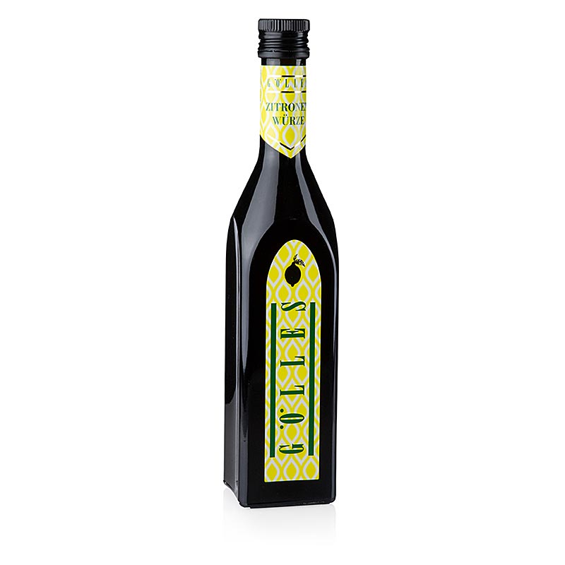 Vinagre balsamico con especias de limon Golles 5% acido, 500ml - 500ml - Botella