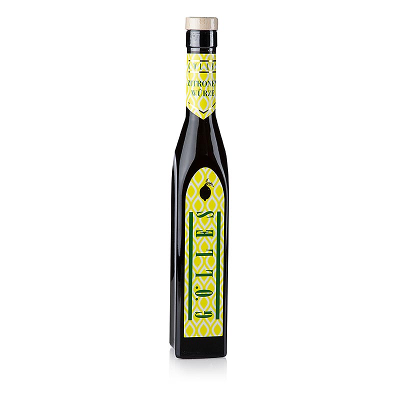 Vinagre balsamico con especias de limon Golles 5% acido, 250ml - 250ml - Botella