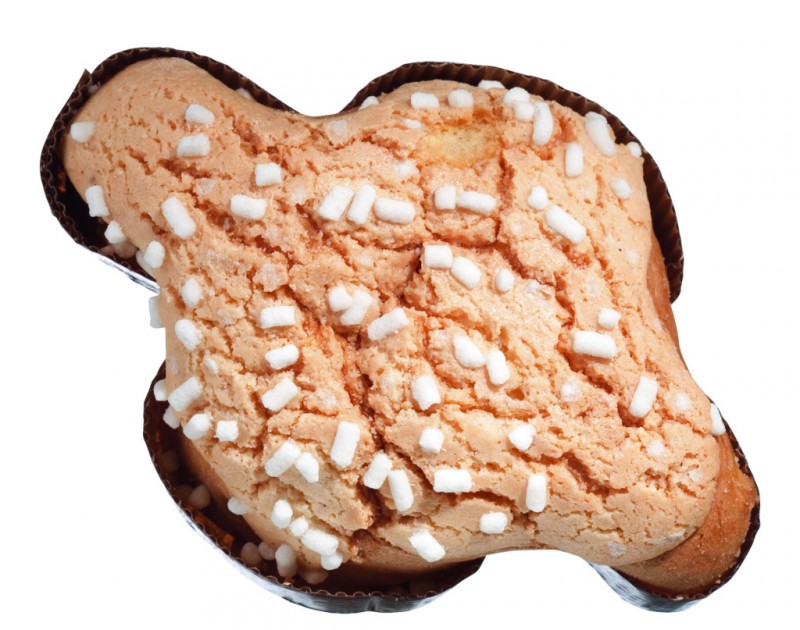 Colombina tradizionale 100, pastelito de levadura, Viani - 100 gramos - Pedazo