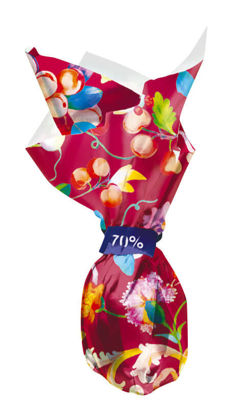 Chocolate amargo 70% com avelas, mini ovos (a granel), mini ovos de Pascoa, chocolate amargo 70% com avelas inteiras, Venchi - 1.000g - kg