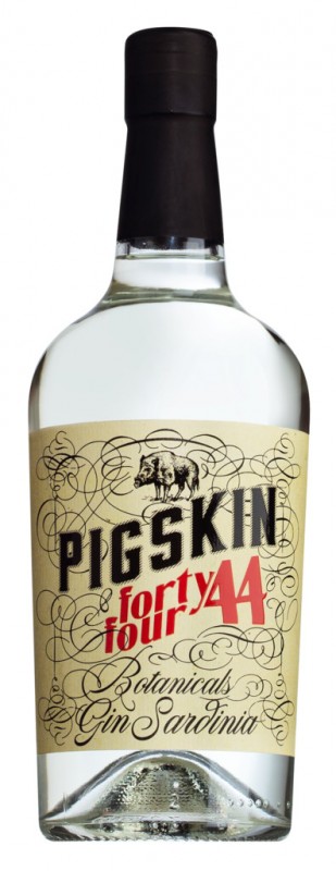 Pigskin 44, Gin, Silvio Carta - 0,7 litri - Bottiglia