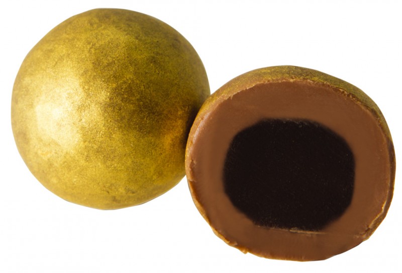 Likuoris dengan coklat karamel, likuoris dalam coklat karamel, MØn Dragee - 150g - sekeping