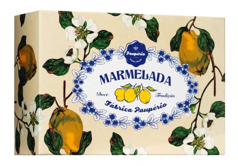 Marmelada de Marmelo, Pao de Marmelo, Pauperio - 450g - pacote