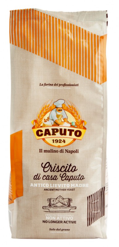 Criscito Lievito Naturale, ragi penghuni pertama alami, Caputo - 1.000 gram - tas