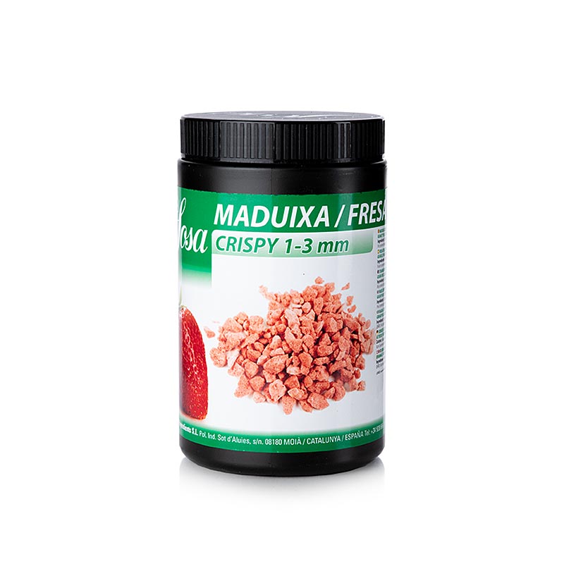 Sosa Crispy - maduixa, liofilitzada, 1 - 3 mm (39471) - 250 g - Pe pot