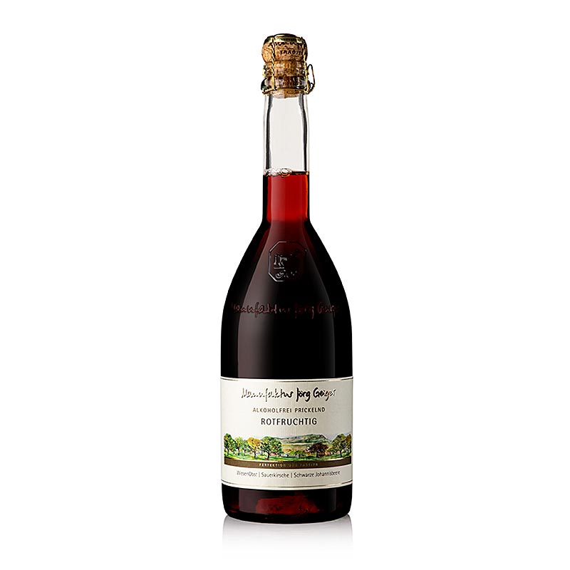 Jorg Geiger Analcolico Frizzante rosso fruttato - 750ml - Bottiglia