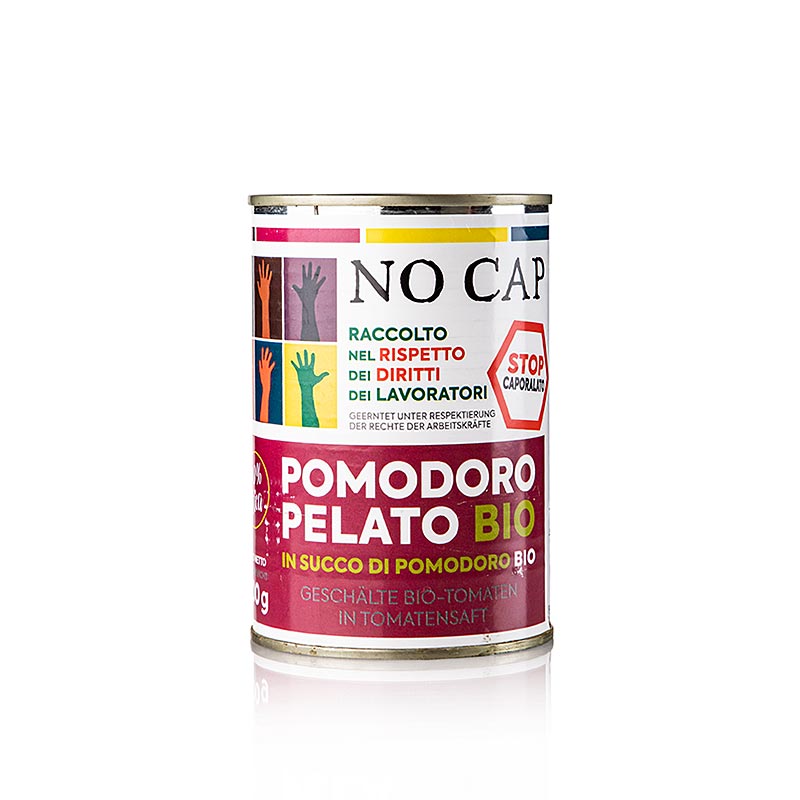 Pomodori pelati SENZA TAPPO BIOLOGICO - 400 g - Potere