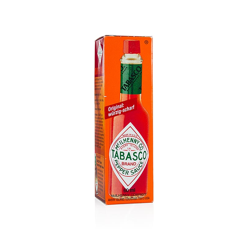 Tabasco, roed, krydret, McIlhenny - 60 ml - Flaske