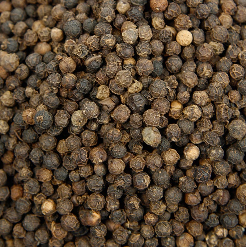 Sort peber, hel - 1 kg - taske