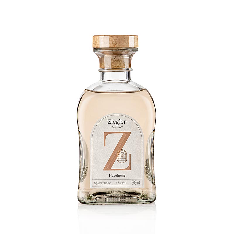 Ziegler Hasselnotssprit Brandy 43% Volym 0,5 l - 500 ml - Flaska Ziegler Hasselnotssprit Brandy 43% Volym 0,5 l - 500 ml - Flaska