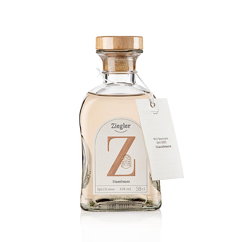 Ziegler Hasselnotssprit Brandy 43% Volym 0,5 l - 500 ml - Flaska Ziegler Hasselnotssprit Brandy 43% Volym 0,5 l - 500 ml - Flaska