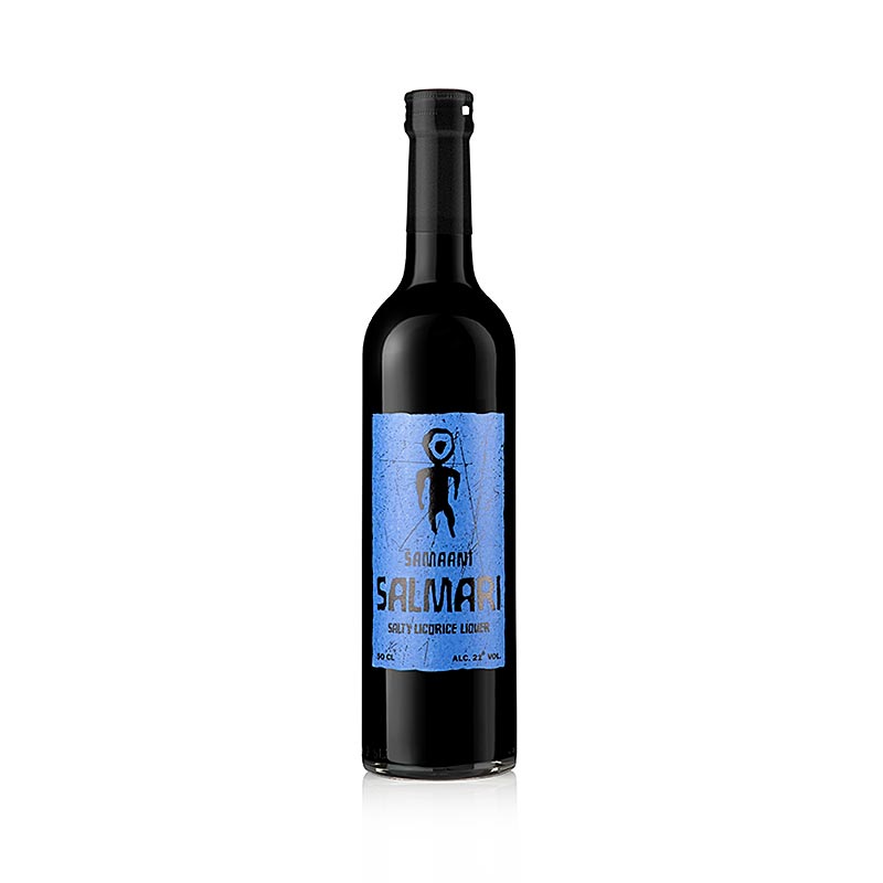 Samaani Salmari Salty Liquorice Liqueur, 21% vol., Finlandia - 500ml - Botol