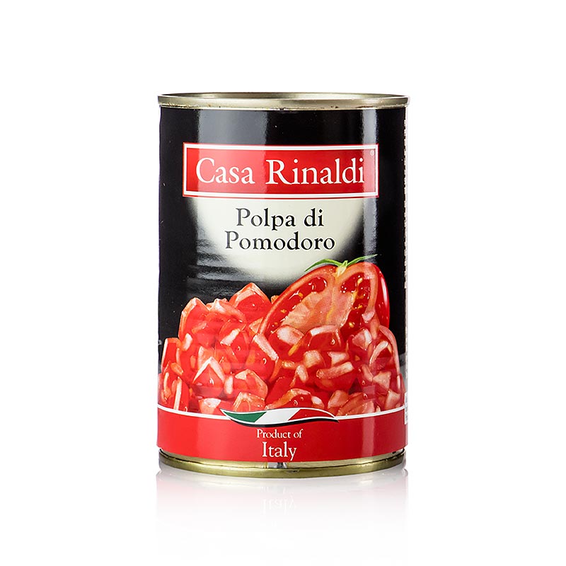 Pulpa de tomate (polpa Pomodoro), Casa Rinaldi - 400g - poder