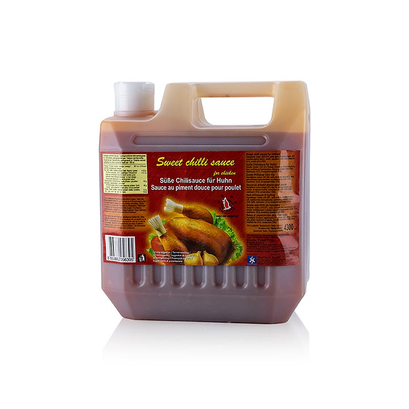 Salsa di peperoncino dolce (peperoncino per pollo) - 4,3 litri - Pekanista.