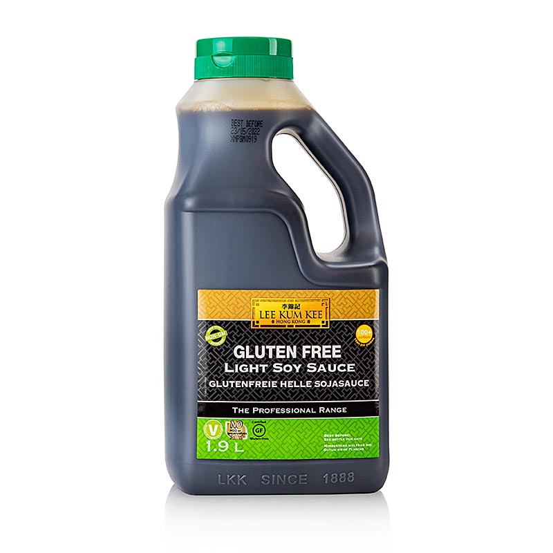 Kecap - Ringan, bebas gluten, Lee Kum Kee - 1.9L - Pe-kanis.