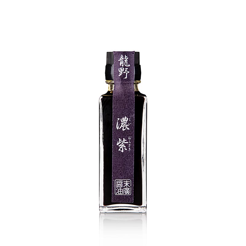 Sojasosa - Shoyu (Murasaki / fjolubla), dokk (Sandanshikomi), Shizen no Aji - 100ml - Flaska Sojasosa - Shoyu (Murasaki / fjolubla), dokk (Sandanshikomi), Shizen no Aji - 100ml - Flaska