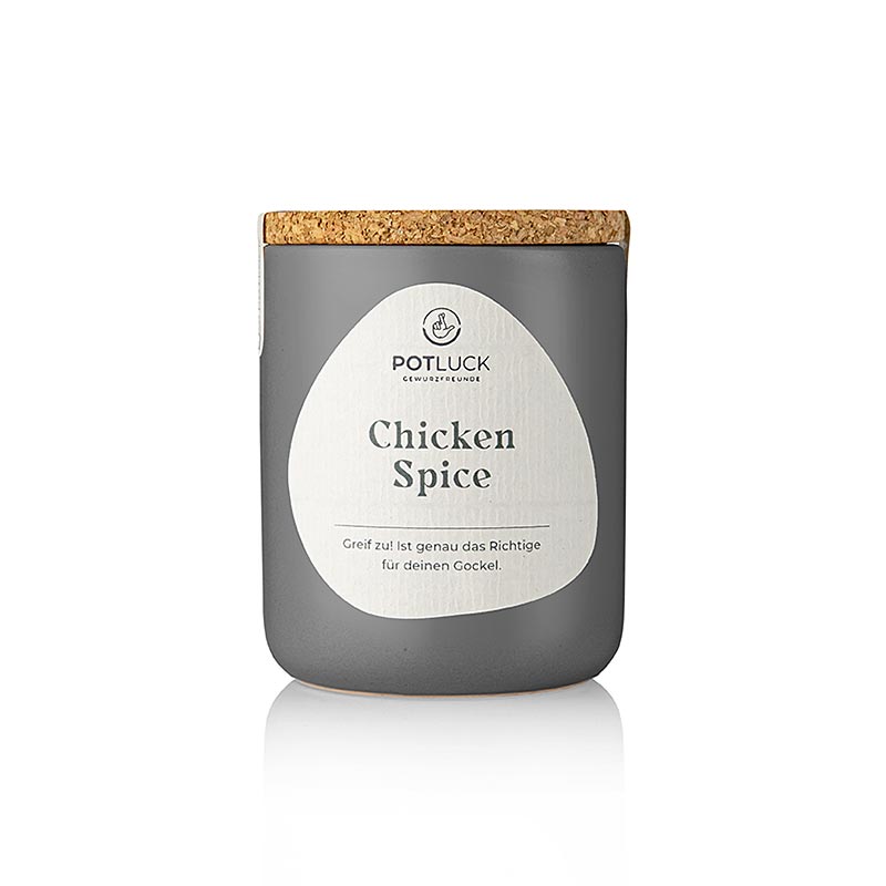 POTLUCK Kyckling krydda krydda forberedelse - 60 g - Keramisk kruka POTLUCK Kyckling krydda krydda forberedelse - 60 g - Keramisk kruka