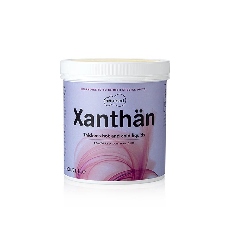 TOUFOOD XANTHAN, fortjockningsmedel xantangummi - 600 g - Pe kan