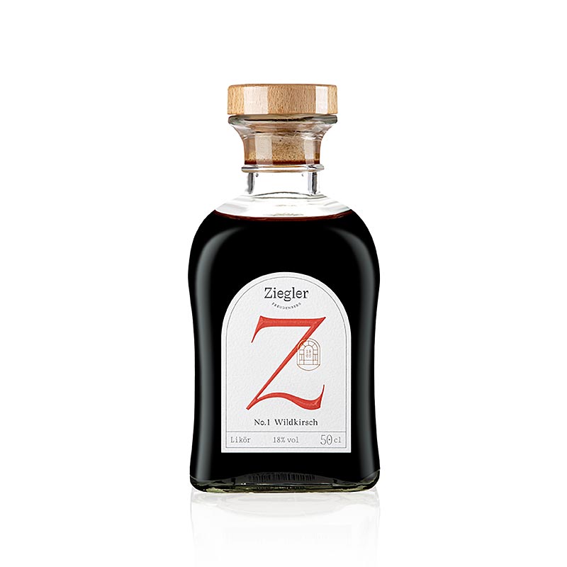 Ciliegia selvatica No.1 - liquore, 20% vol., Ziegler - 500ml - Bottiglia