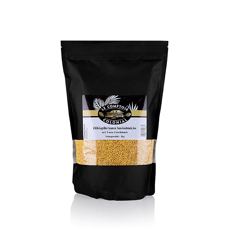 Sesamo tostato con sapore di yuzu - 1 kg - borsa