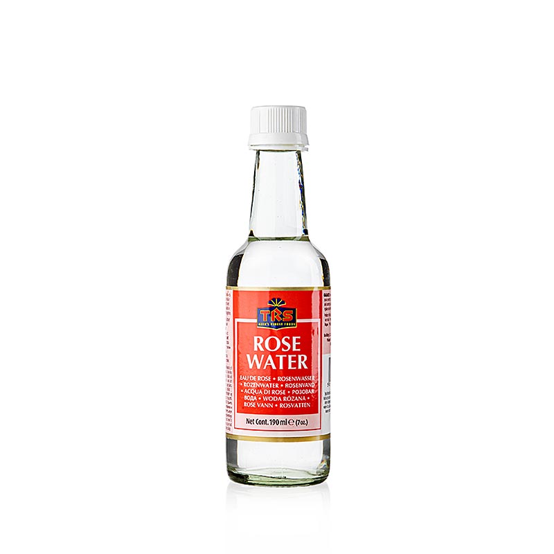 Agua de rosas, TRS - 190ml - Botella