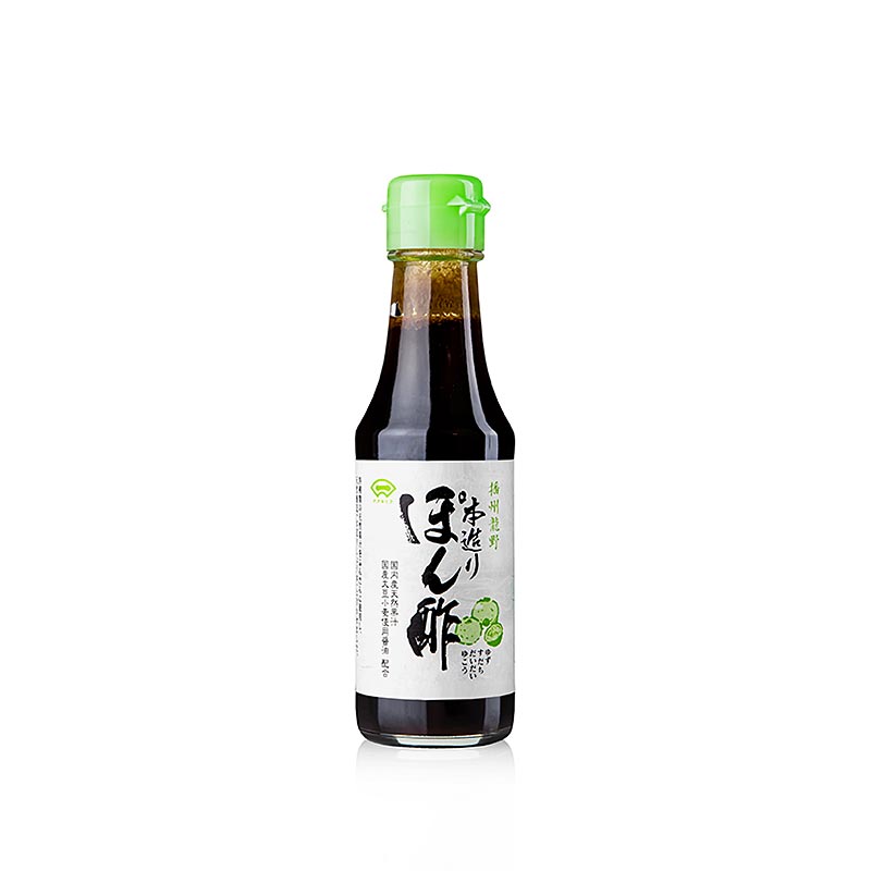 Ponzu-kastike, 4 sitrushedelmaa, Suehiro - 150 ml - Pullo