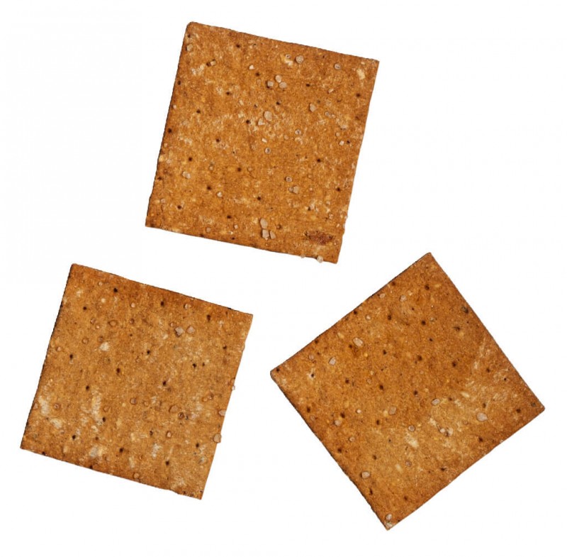 Crackers Mondovino, Pomodoro Italia, Crackers al Pomodoro, Biscotti Artigianali - 125 g - pacchetto