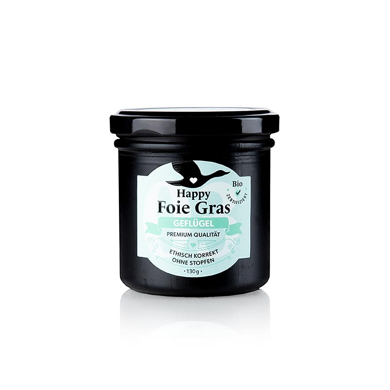 Happy Foie - higado de ave, EthicLine, ecologico - 130g - Vaso