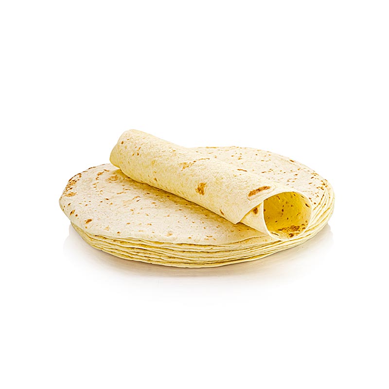 Wraps de tortilhas de trigo, Ø20cm, Poco Loco - 800g, 18 pecas - bolsa