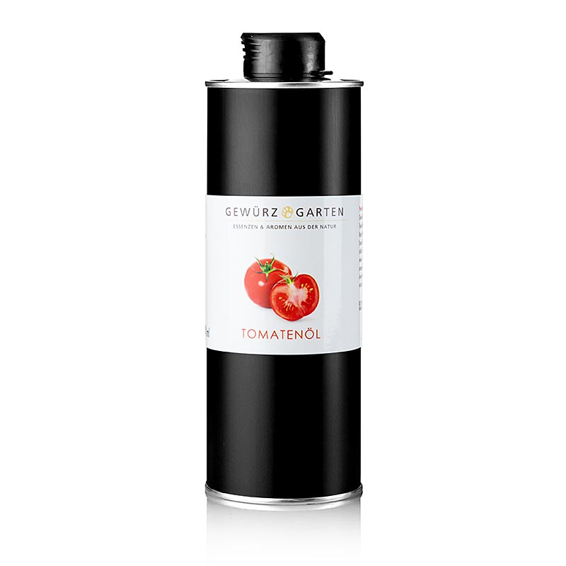 Minyak tomato taman rempah berasaskan minyak biji sesawi - 500ml - botol aluminium