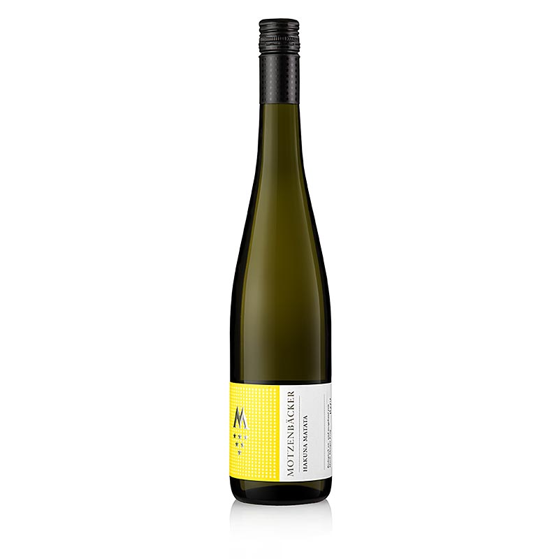 Vinho branco Hakuna Matata 2021, seco, 12% vol., Motzenbacker, organico - 750ml - Garrafa