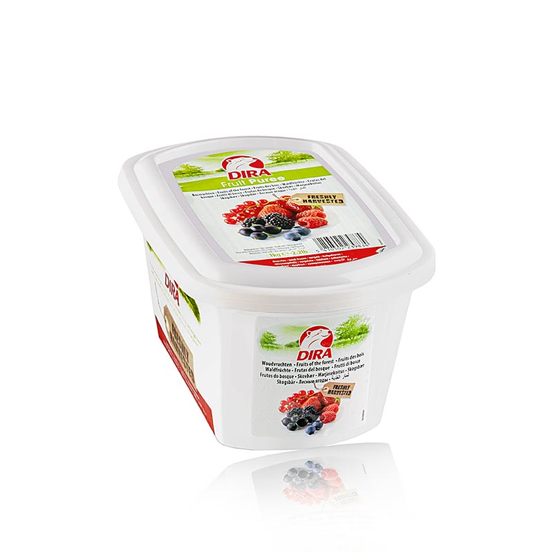 Pure de frutas silvestres Dira, com acucar - 1 kg - Concha PE