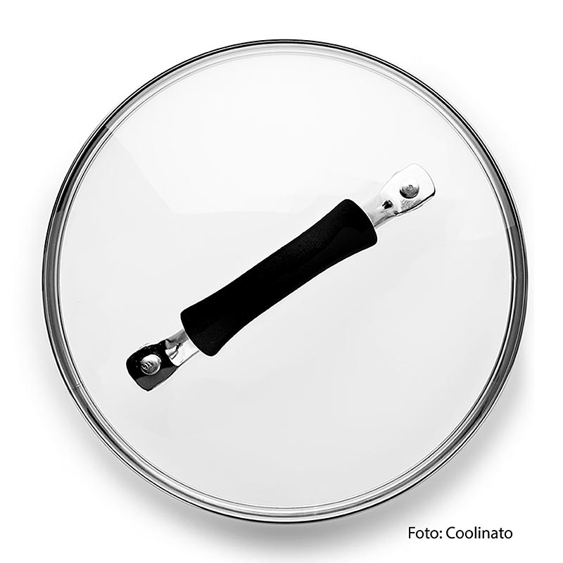 Coperchio in vetro, 20 cm, Coolinato - 1 pezzo - Cartone